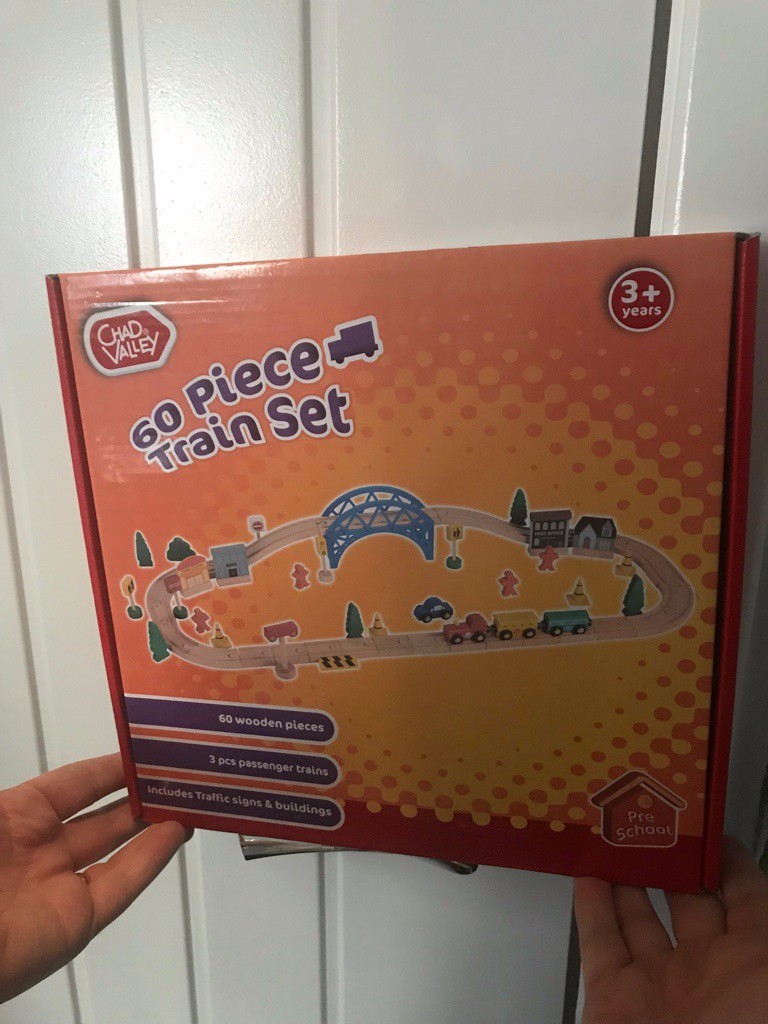 chad valley 60 piece train set